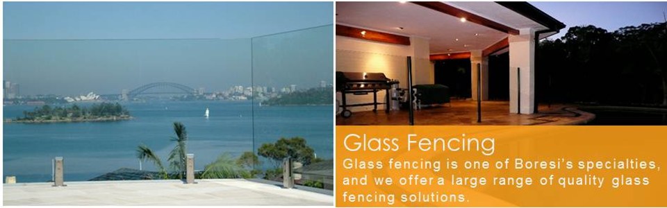 Boresi Semi Frameless Glass Fencing