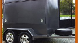 grey trailer