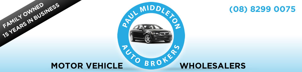 Logo for Paul Middleton Auto Brokers - St Mary - 08 8299 0075