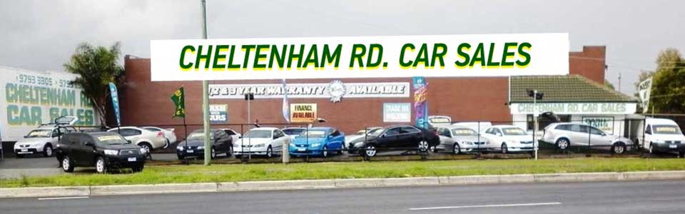 Welcome to Cheltenham Road Car Sales - Cheltenham - (03) 9793 3305