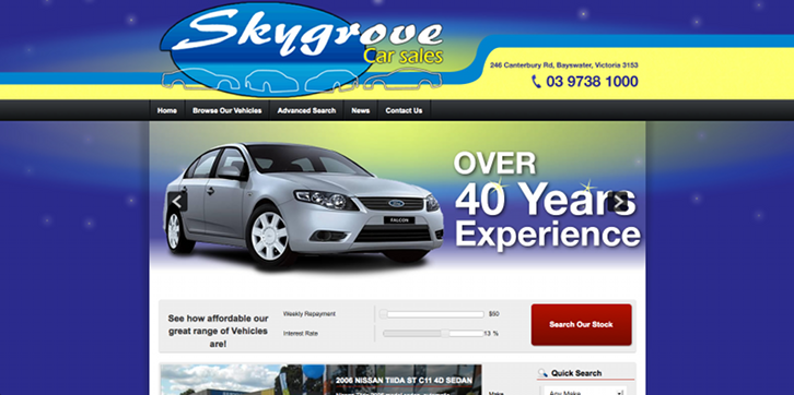New Website Launched for Skygrove Car Sales!